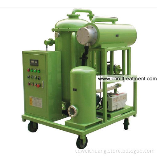 Single Stage Vacuum Transformer Oil Purifier